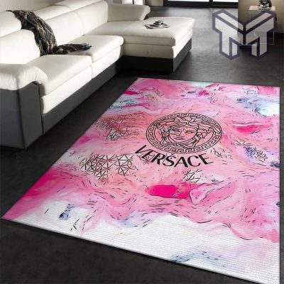 Versace area rugs living room rug christmas gift us decor