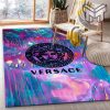 Versace area rugs living room rug floor decor home decorations