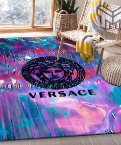 Versace area rugs living room rug floor decor home decorations