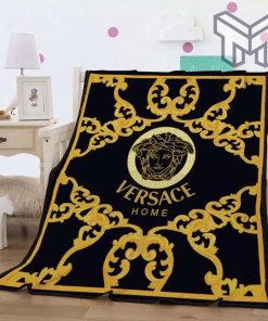 Versace home fashion luxury brand fleece blanket comfortable blanket