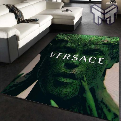 Versace medusahead area rug living room rug christmas gift floor mats keep warm in winter