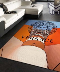 Versace rug fashion brand rug christmas gift us decor