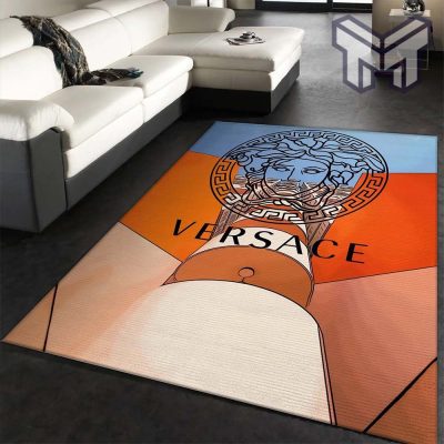 Versace rug fashion brand rug christmas gift us decor