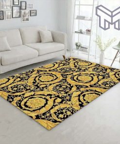 Versace ver1 fashion brand area rug living room rug christmas gift us decor