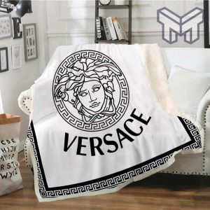 Louis Vuitton Grey Fashion Luxury Brand Premium fleece blanket thin blanket  to keep warm - Muranotex Store