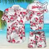 Wendy's Tropical Flower Aloha Hawaiian Shirts and short, Summer hawaiian day 3d Hawaii shirt