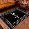 Yves saint laurent luxury area rug for living room bedroom carpet floor mats keep warm in winter mat