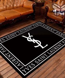 Yves saint laurent luxury area rug for living room bedroom carpet floor mats keep warm in winter mat