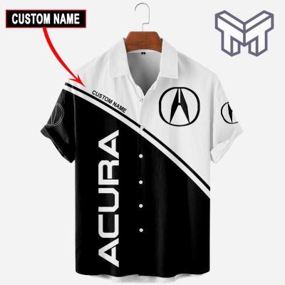 Acura Racing Car Apparel, Acura Racing Car Custom Hawaiian Shirt