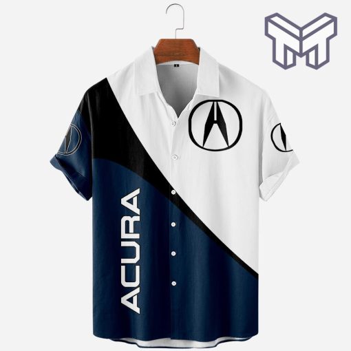 Acura Racing Car Apparel, Acura Racing Car Custom Hawaiian Shirt Type02