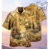 Amazing Sailing Ship Into The Sea To Find Your Soul Hawaiian Graphic Print Short Sleeve Hawaiian Casual Shirt