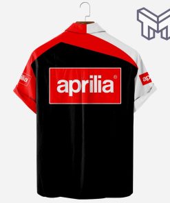 Aprilia Bike Racing Apparel, Aprilia Bike Racing Custom Hawaiian Shirt