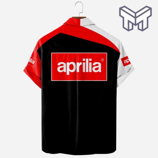 Aprilia Bike Racing Apparel, Aprilia Bike Racing Custom Hawaiian Shirt