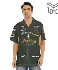 Aston Martin Racing After Eight Apparel, Aston Martin Custom Hawaiian Shirt