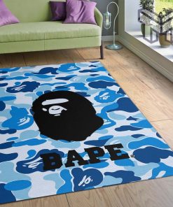 Bape area rug bedroom rug christmas gift floor mats keep warm in winter