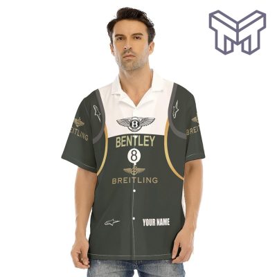 Bentley Racing Breitling Apparel, Bentley Custom Hawaiian Shirt