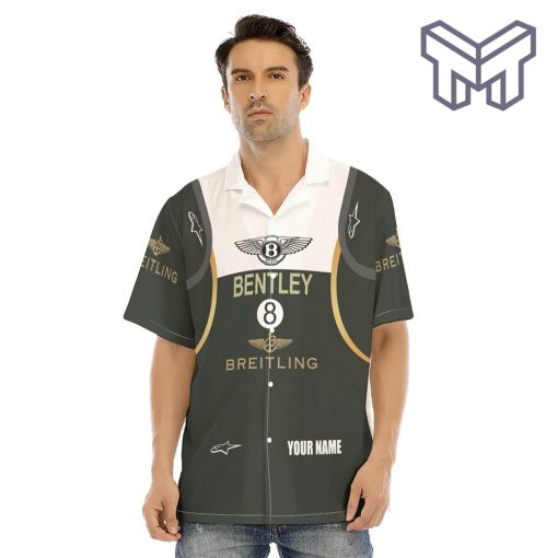 Bentley Racing Breitling Apparel, Bentley Custom Hawaiian Shirt