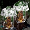 Boho Go Camping Worst Case Scenarid A Bear Kills You Hawaiian Graphic Print Short Sleeve Hawaiian Casual Shirt