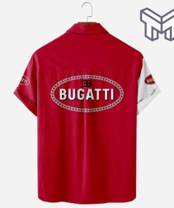 Bugatti Car Apparel, Bugatti Car Hawaiian Shirt Type01