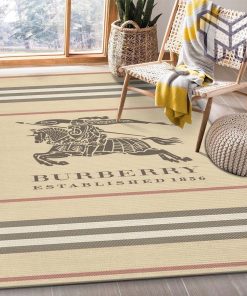 Burberry area rug living room rug floor mats keep warm in winter