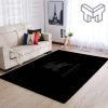 Burberry black logo luxury brand area rug carpet living room rug floor mats keep warm in winter