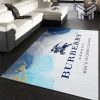 Burberry logo area rug carpet living room rug floor mats keep warm in winter