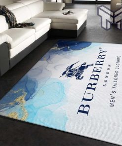 Burberry logo area rug carpet living room rug floor mats keep warm in winter