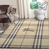 Burberry luxury brand area rug carpet living room rug floor mats keep warm in winter