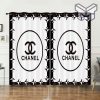Chanel Airplane Fashion Luxury Brand Logo Window Curtain Home Decor