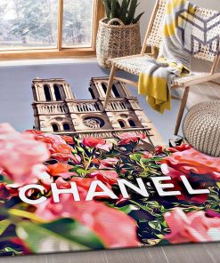 Chanel Paris Notre Dame Luxury Brand Rug Carpet for living room bedroom carpet floor mats keep warm in winter mat