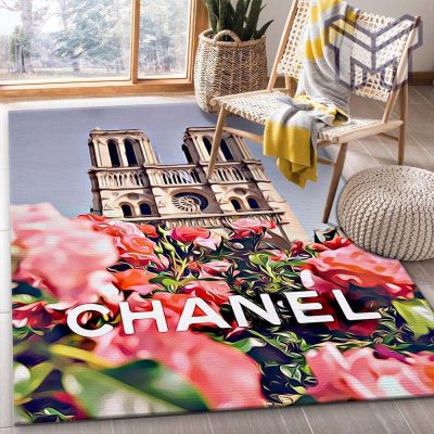 Chanel Paris Notre Dame Luxury Brand Rug Carpet for living room bedroom carpet floor mats keep warm in winter mat