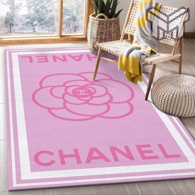 Chanel Pinky Fashion Luxury Brand Rug Carpet for living room bedroom carpet floor mats keep warm in winter mat