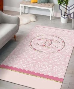 Chanel Pinky Luxury Fashion Luxury Brand Premium Rug Carpet for living room bedroom carpet floor mats keep warm in winter mat