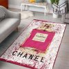 Chanel Red Perfume Fashion Luxury Brand Premium Rug Carpet for living room bedroom carpet floor mats keep warm in winter mat