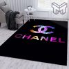 Chanel area rug for christmas fashion brand rug living room rug christmas gift us decor