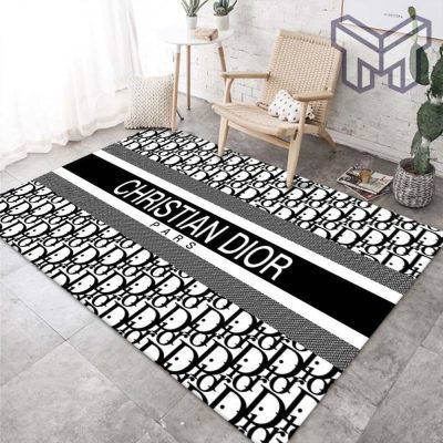 Dior luxury new fashion area rug carpet living room rug us gift decor