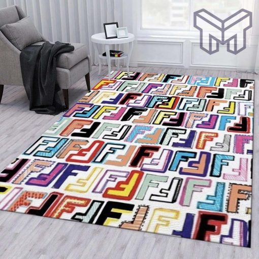 Fendi area rug for christmas living room rug christmas gift us decor