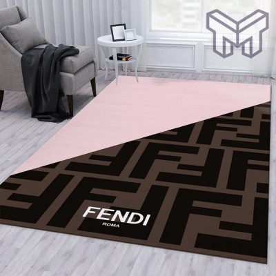 Fendi area rug living room rug carpet christmas gift floor mats keep warm in winter