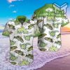 Fishing Reaper Hawaiian Graphic Print Short Sleeve Hawaiian Casual Shirt