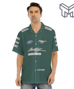 Ford Mustang Apparel, Ford Mustang Custom Hawaiian Shirt