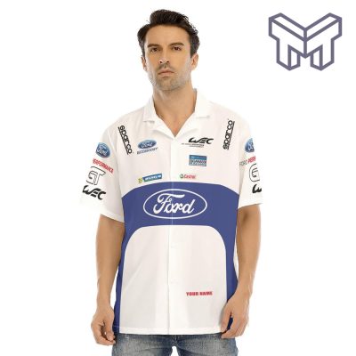 Ford Performance Racing Sparco Apparel, Ford Performance Custom Hawaiian Shirt