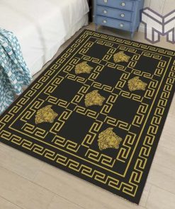 Gianni versace luxury area rug for living room bedroom carpet home decorations mat