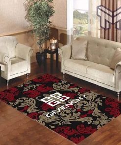 Givenchy wallpaper logo living room rug carpet rugs