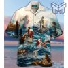 God Save Our Life Hawaiian Graphic Print Short Sleeve Hawaiian Shirt