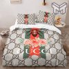 Gucci Bedding Set, Gucci New Fashion Logo Premium Luxury Brand High-End Bedding Set LV Home Decor