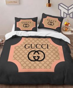 Gucci Bedding Set, Gucci New Luxury Brand High-End Hot Bedding Set Home Decor