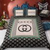 Gucci Bedding Set, Gucci New Luxury Fashion Brand Bedding Set Bedspread Duvet Cover Set