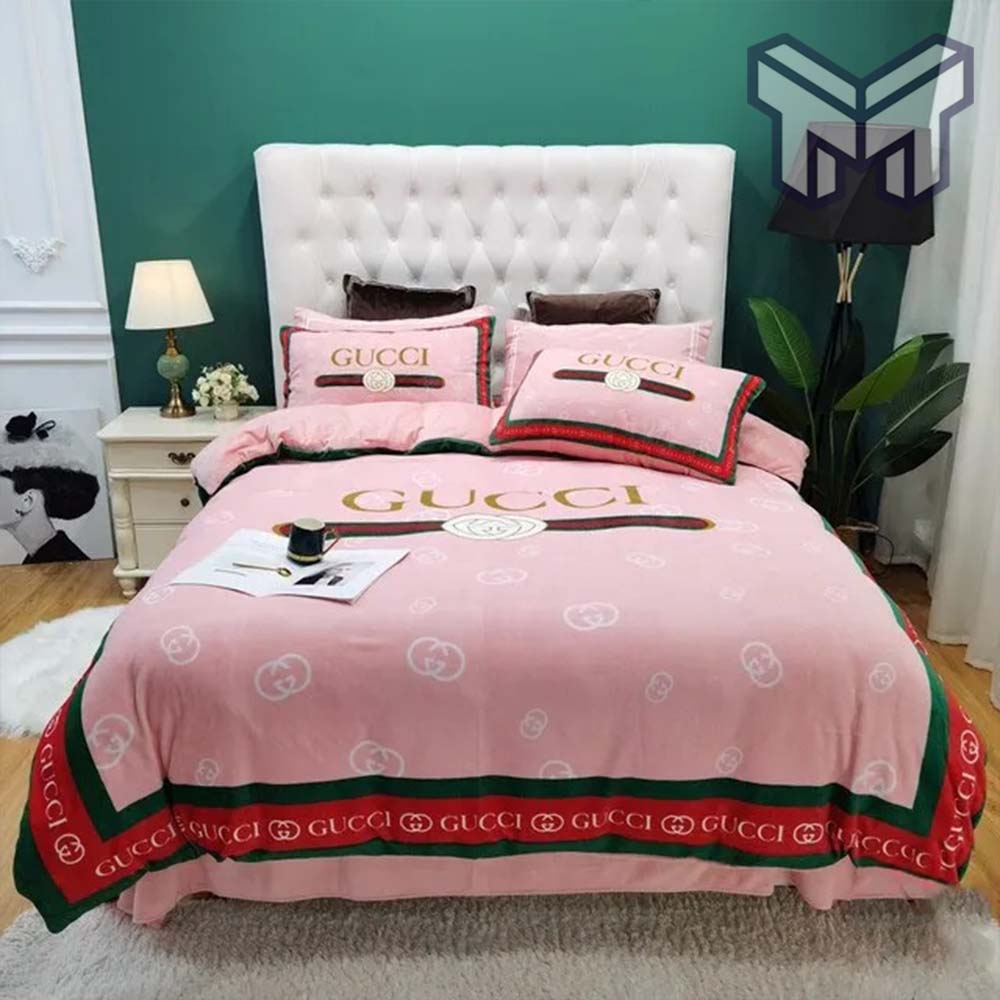 Pink Gucci Bedding Sets