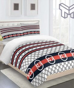 Gucci Bedding Set, Gucci Premium Luxury Brand Limited Fashion Bedding Set Home Decor