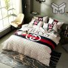 Gucci Bedding Set, Gucci Stripe Luxury Brand High End Bedding Set Home Decor